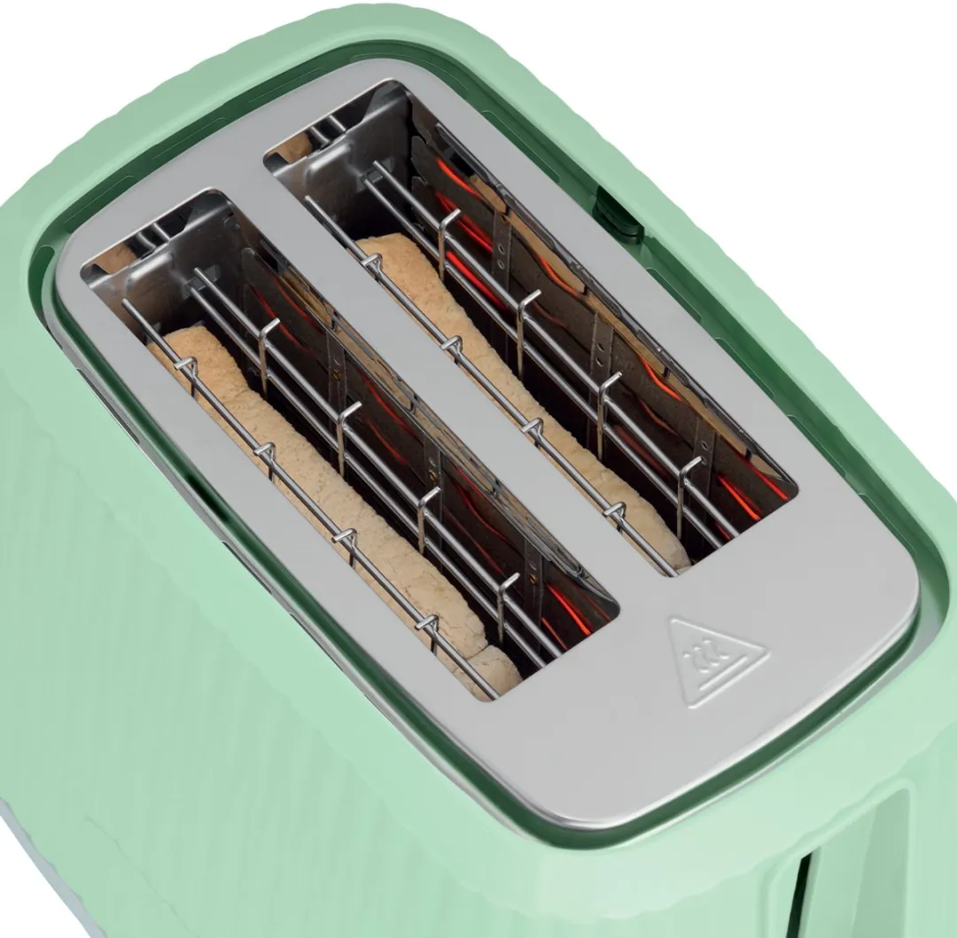 Russell Hobbs Eden Broodrooster 27374-56 - 2 Snacks - 800W - Groen