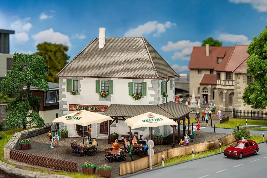 Faller H0 Landherberg Veltins Modelbouwset