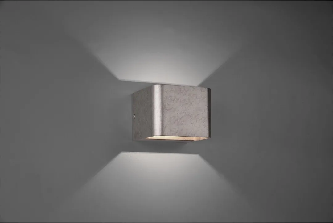 Osram LED Wandlamp Torna Molvan 4W - Warm Wit - Mat Nikkel