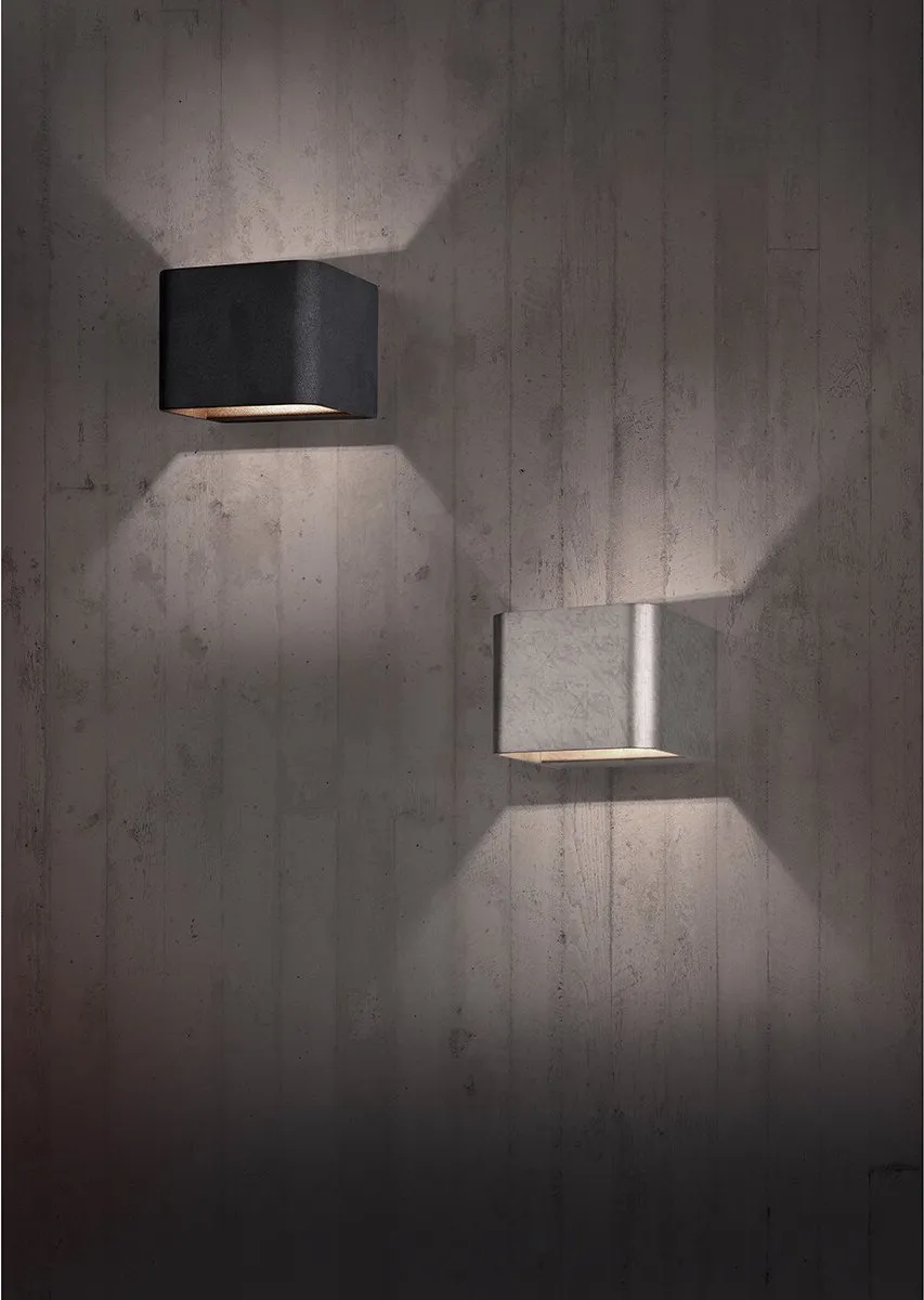 Osram LED Wandlamp Torna Molvan 4W - Warm Wit - Mat Nikkel