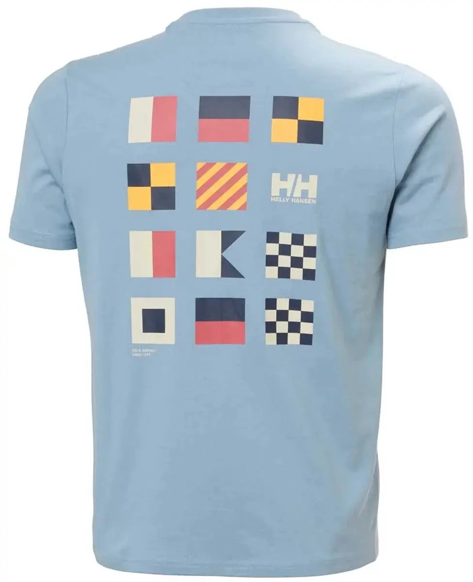 Helly Hansen Shoreline 3.0 T-shirt - L - Windy Blue - afbeelding 3 van 4