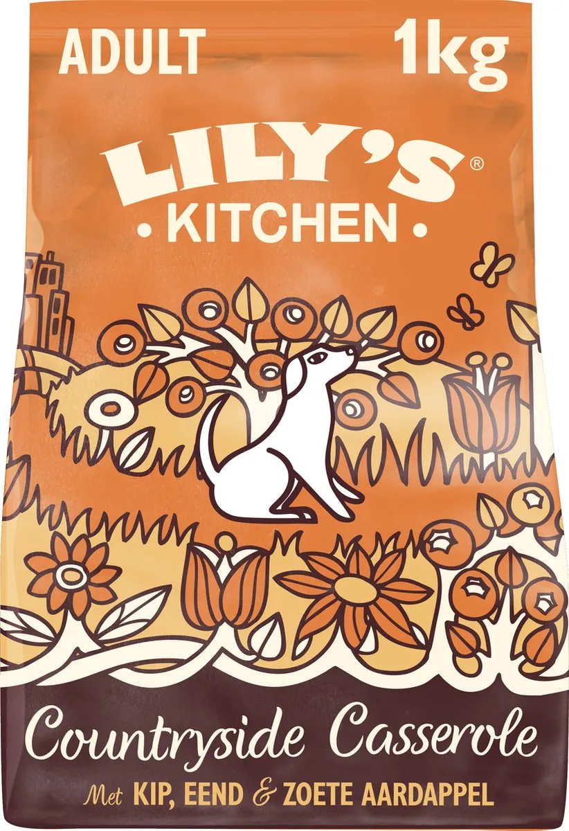 Lily's Kitchen Stoofpotje Countryside Hondenvoer - 4x1kg