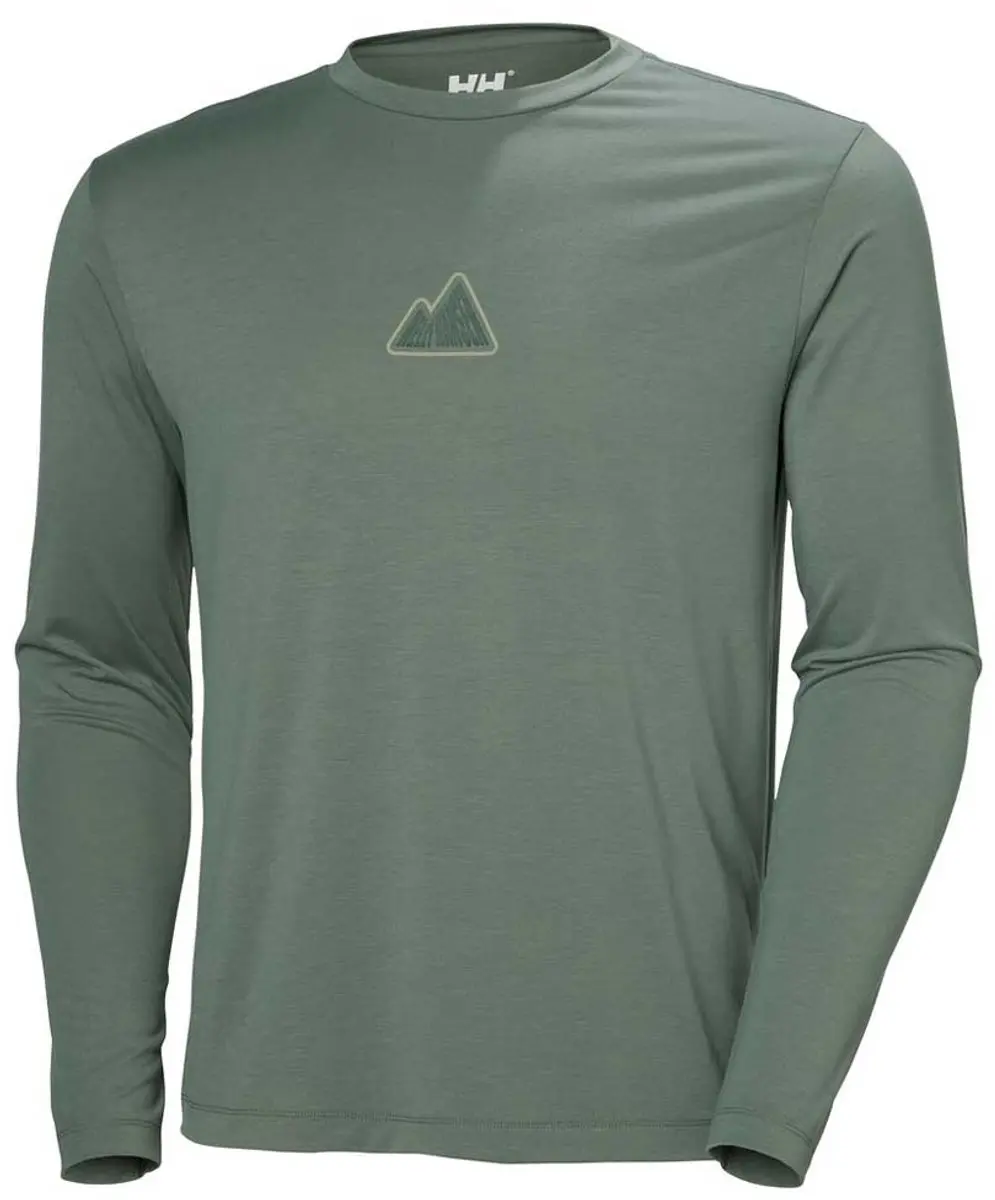 Helly Hansen Skog Graphic T-shirt Lange Mouwen - S - afbeelding 5 van 6