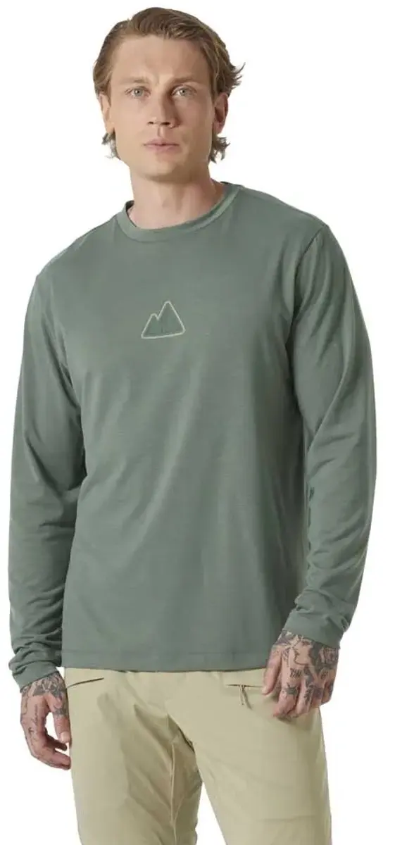 Helly Hansen Skog Graphic T-shirt Lange Mouwen - S - afbeelding 6 van 6