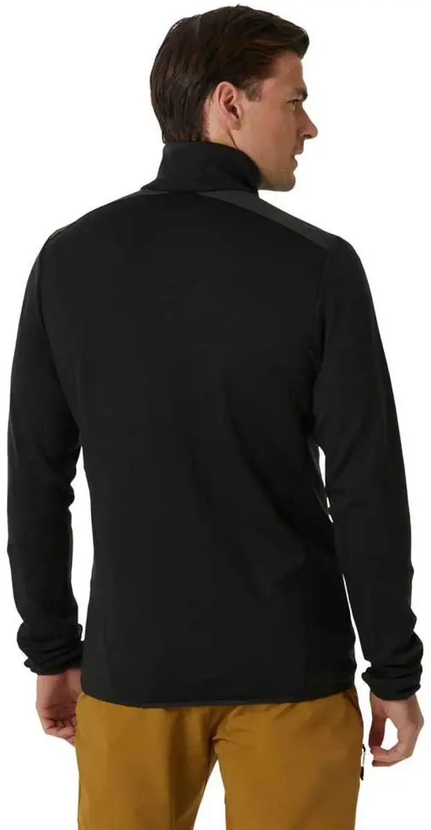 Helly Hansen Lifa Merino Halve Rits Onderhemd - Zwart - M - afbeelding 2 van 4