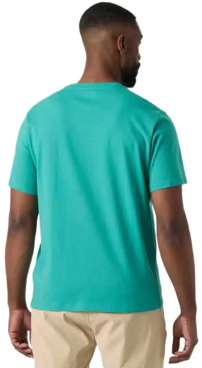 Helly Hansen Core Graphic T 2.0 T-shirt - Dark Mint - XL - afbeelding 2 van 4
