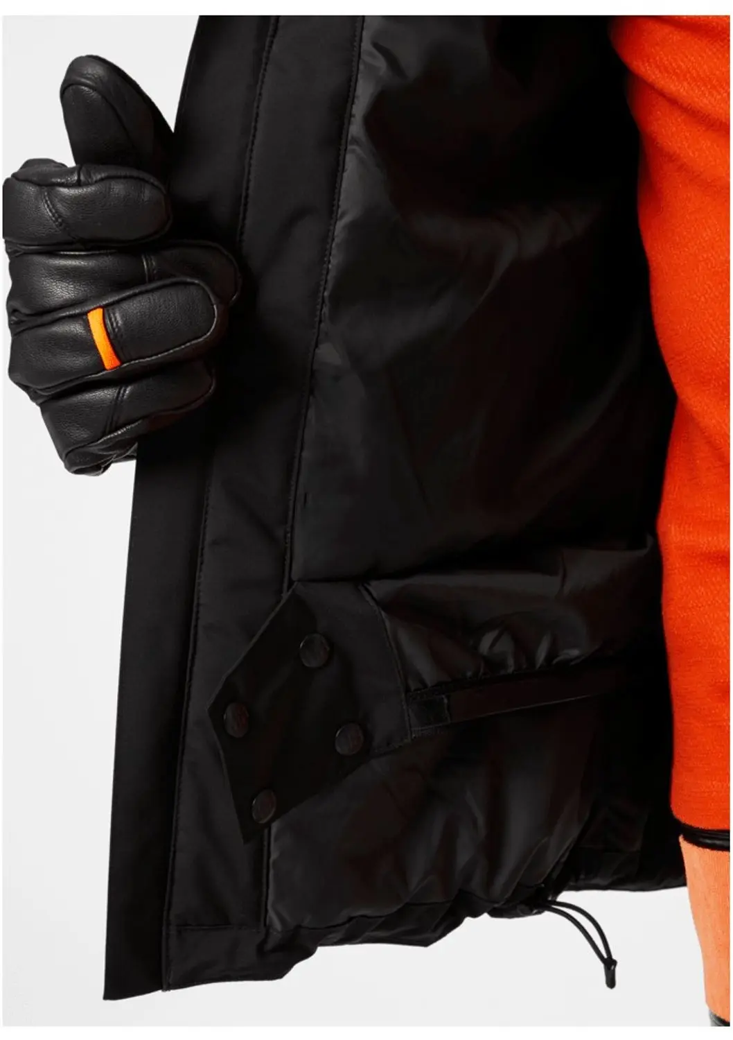 Helly Hansen Powderface Jacket - Zwart - afbeelding 6 van 6