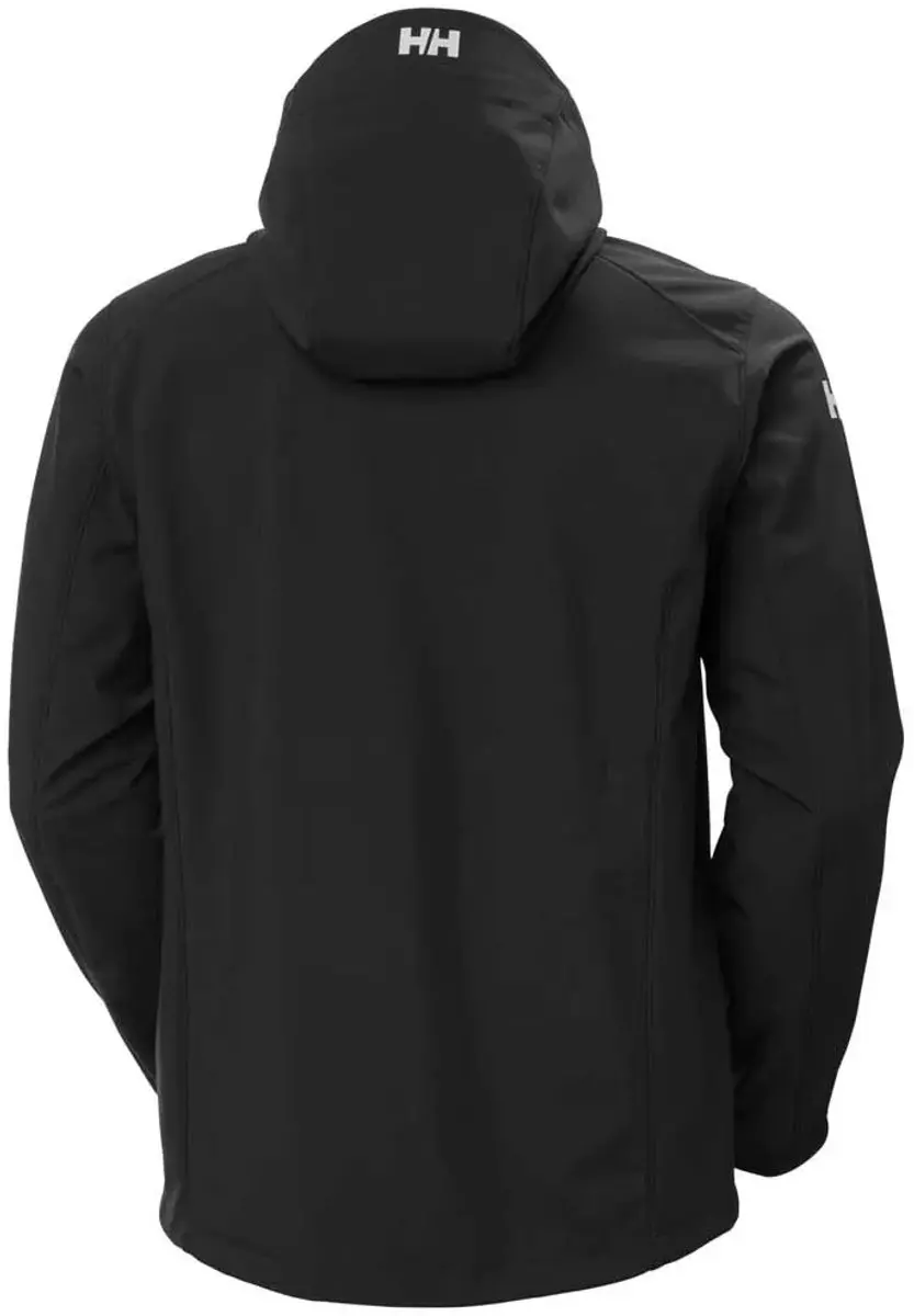 Helly Hansen Paramount Hooded Softshell Jack - Zwart - M - afbeelding 3 van 6