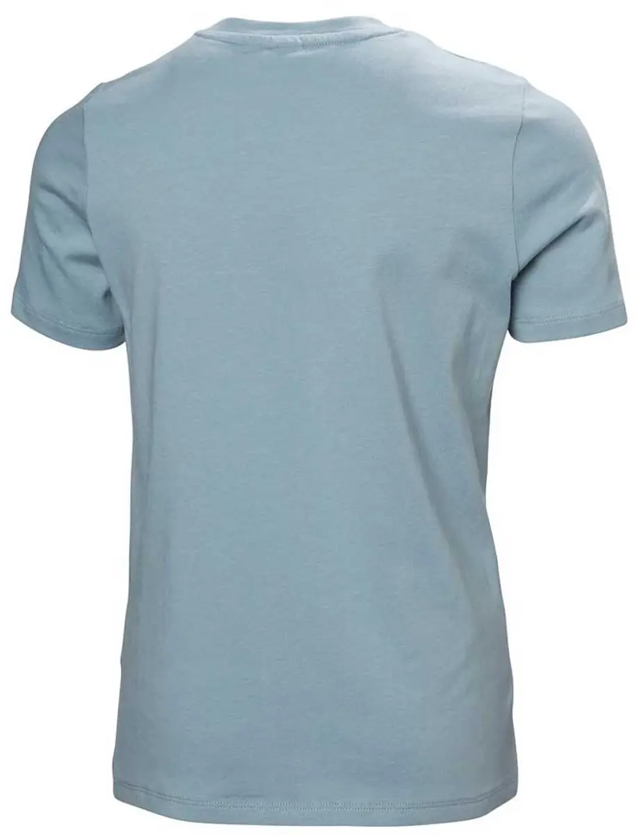 Helly Hansen Logo Jr T-shirt - Windy Blue - 146 - afbeelding 5 van 6