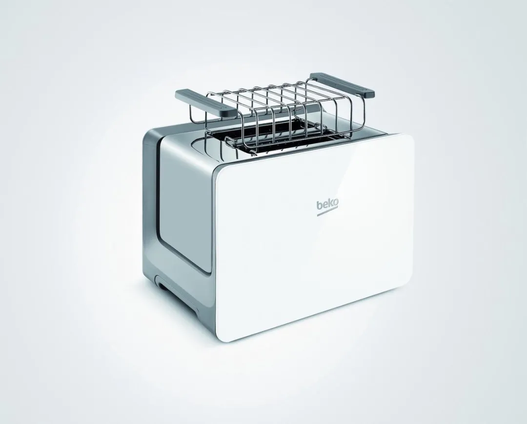 Beko TAM 6202W Broodrooster 2 Sneden - 870W - Wit
