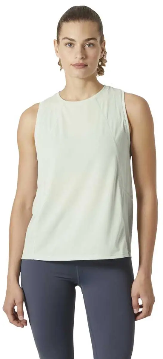 Helly Hansen Rask Mouwloos T-shirt Groen XL Vrouw