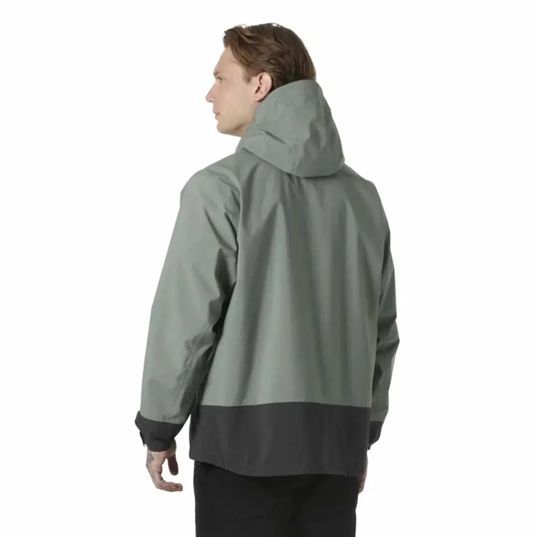 Helly Hansen Block Hooded Jas - Grey Cactus - XL - afbeelding 2 van 4