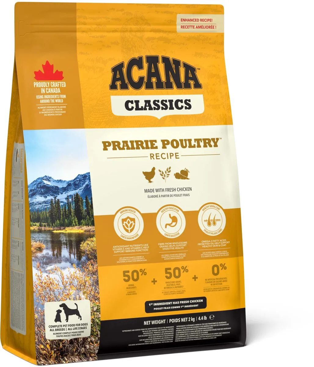 Acana Classics Prairie Poultry Hondenvoer 2kg