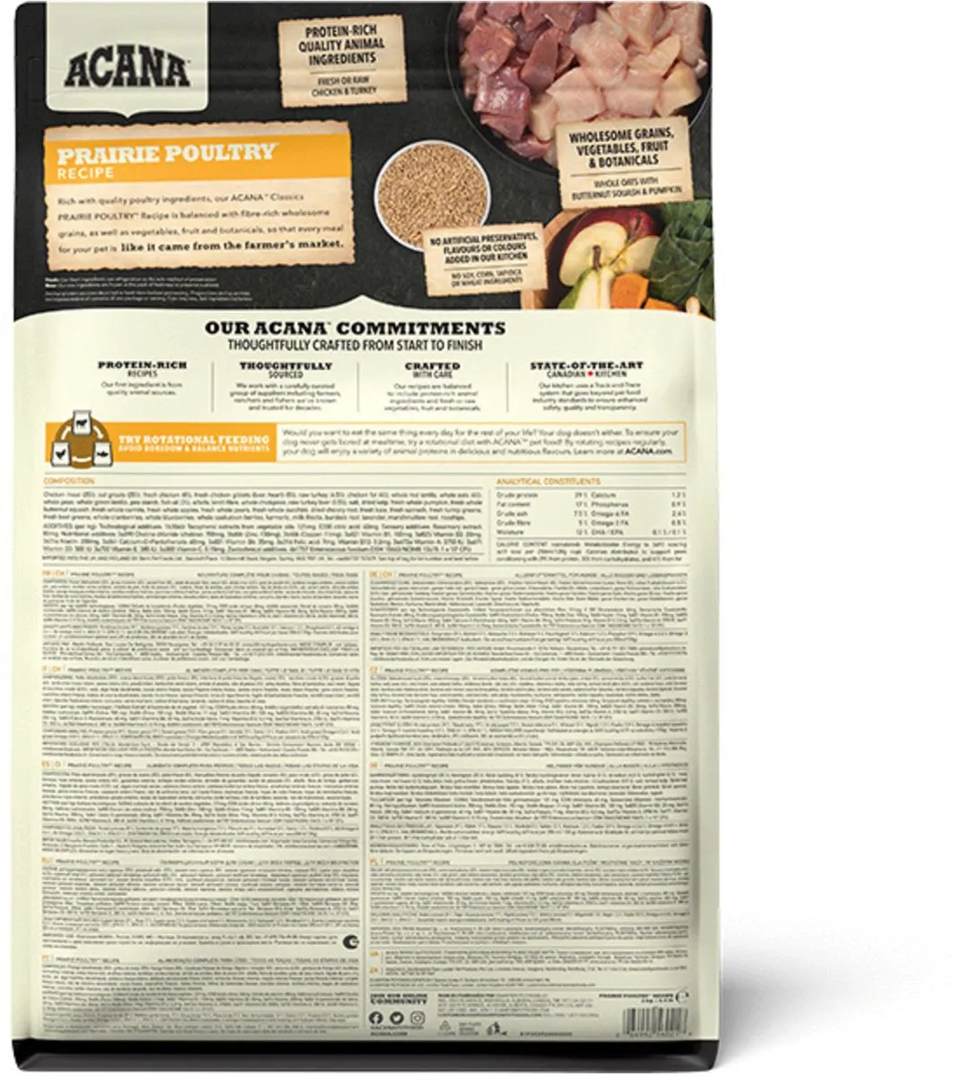 Acana Classics Prairie Poultry Hondenvoer 2kg