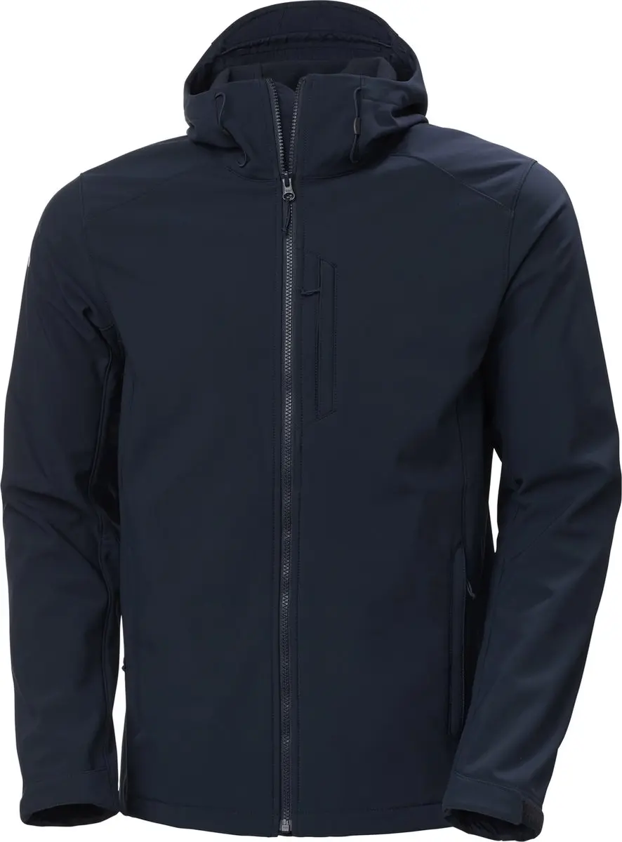Helly Hansen Paramount Hooded Softshell Jack - Blauw