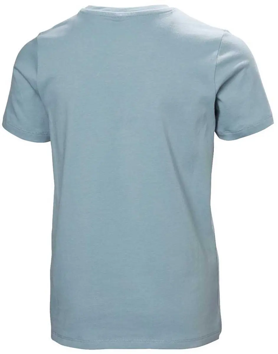 Helly Hansen Graphic Jr T-shirt - Windy Blue - 164 - afbeelding 4 van 6