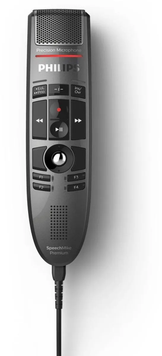 Philips SpeechMike Premium LFH3500 Dicteermicrofoon - Antraciet