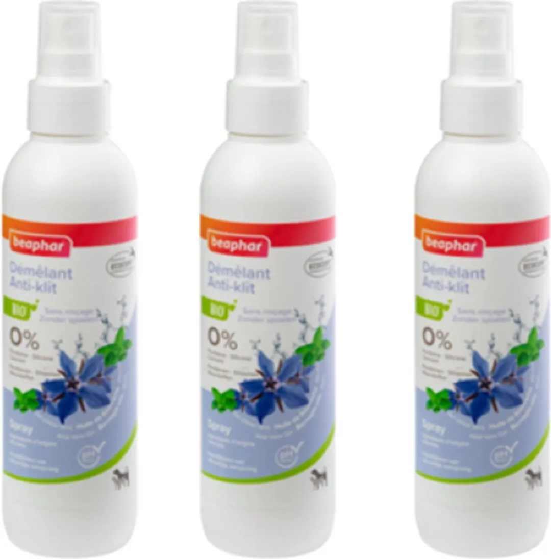 Beaphar Bio Anti-klit Spray voor hond en kat 200ml