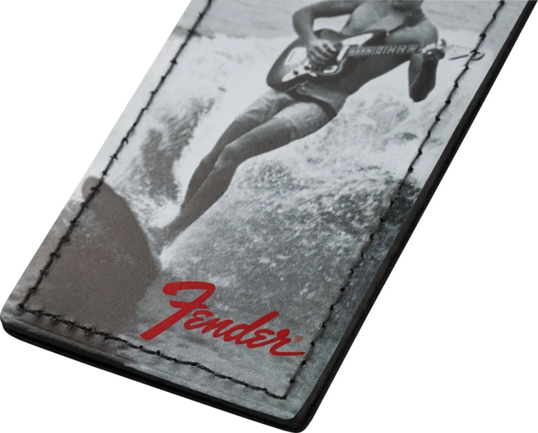 Fender Vintage Advert Luggage Tag