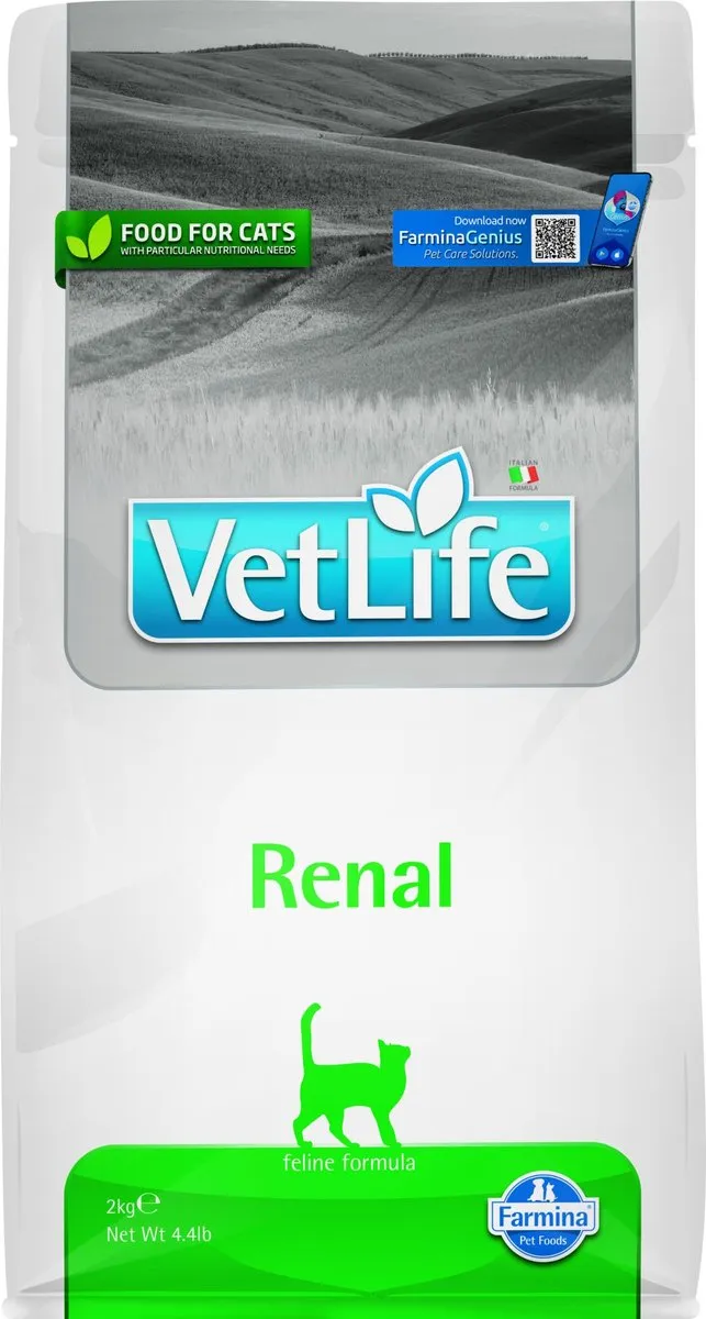 Farmina VetLife Renal Kattenvoer 2kg