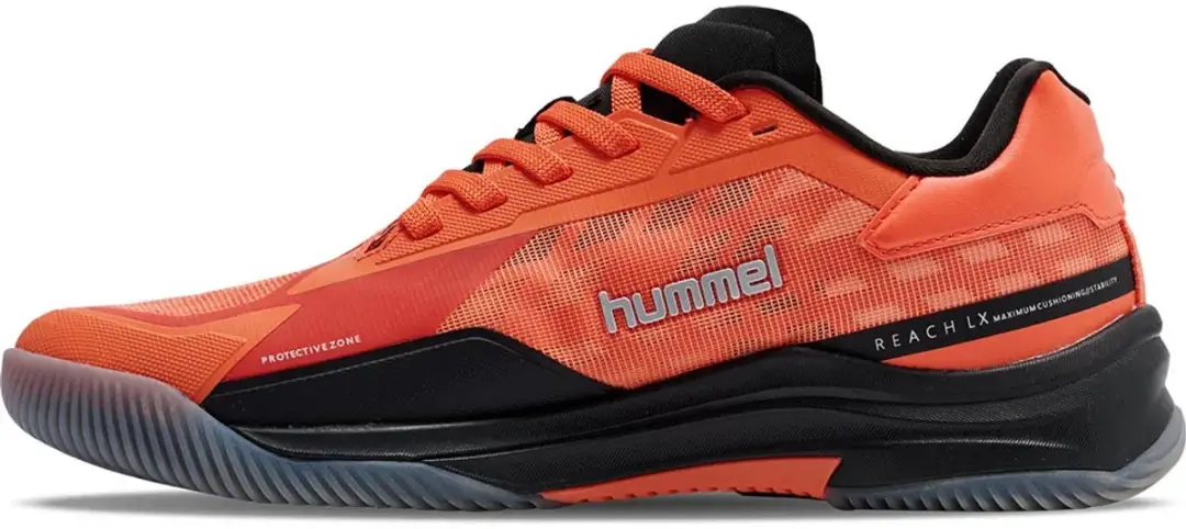 Hummel Topflight Pro Handbalschoenen - Zwart/Oranje - afbeelding 6 van 6