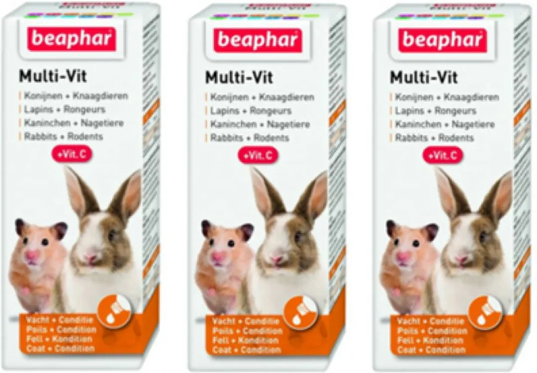 Beaphar Multi-Vitamine Konijn & Knaagdier 150ml