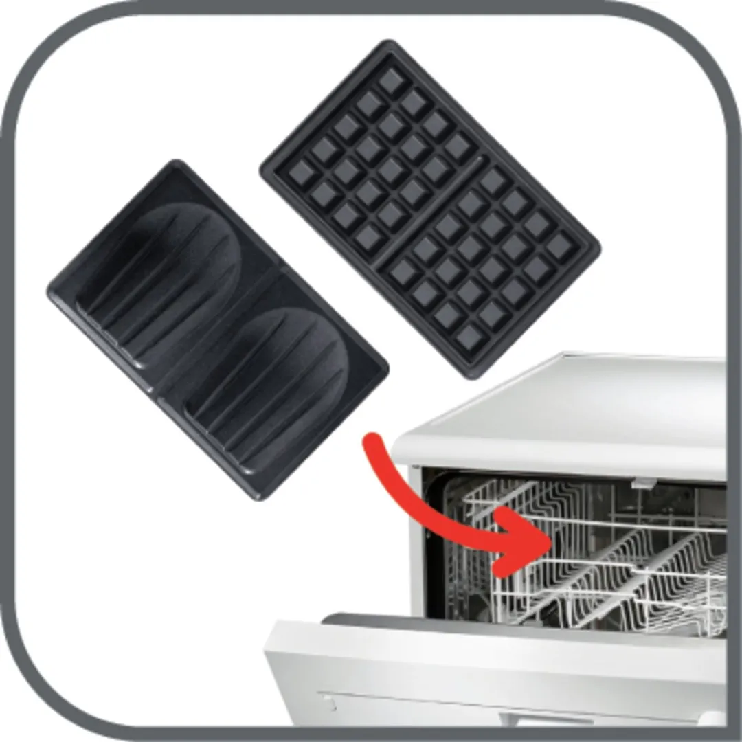 Tefal Snack Time SW3418 Tosti-apparaat - 700W - 2 Platen