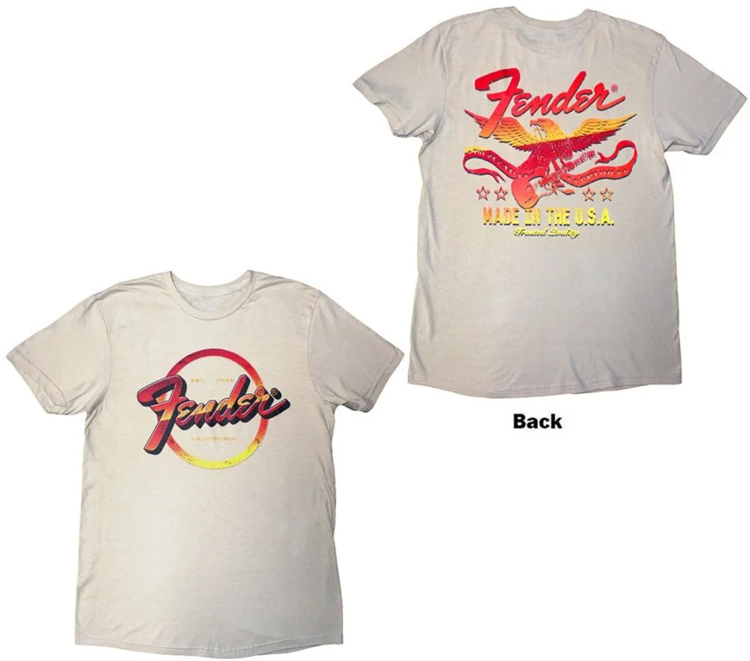 Fender Heren T-shirt M
