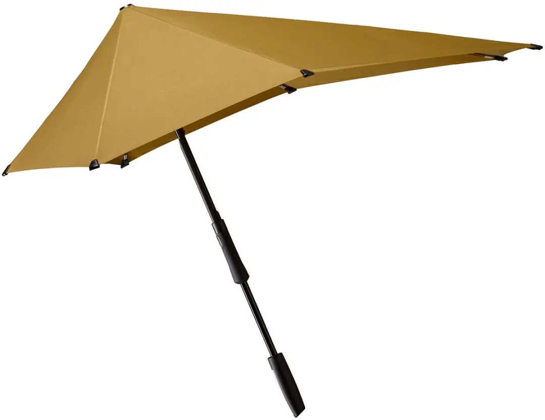 Senz Large Stick Storm Paraplu - Golden Palm - afbeelding 6 van 6