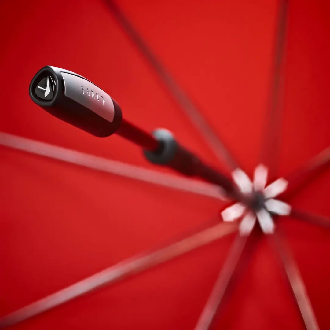 Senz XXL Stormparaplu - Ø107cm - Passion Red - afbeelding 3 van 6