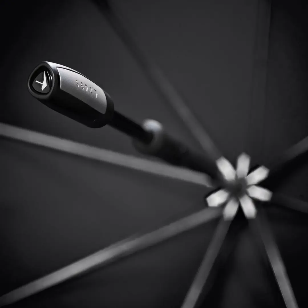Senz Large Stick Storm Umbrella Paraplu - Champagne - afbeelding 3 van 6