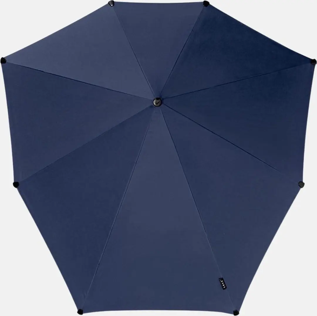 Senz Large Stick Stormparaplu - Ø94cm - Blauw - afbeelding 2 van 6