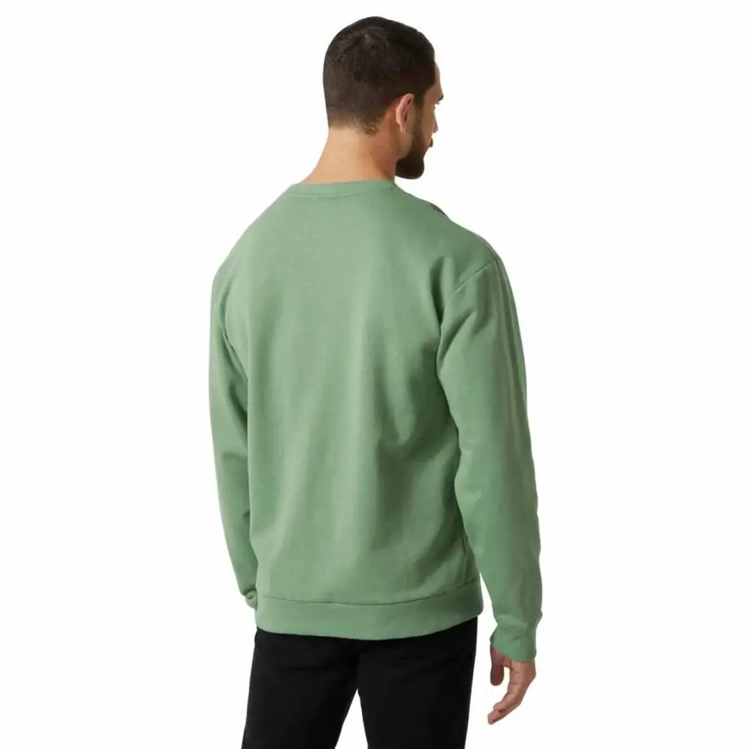 Helly Hansen Yu Crew 2.0 Sweatshirt - Groen - XL - afbeelding 2 van 2