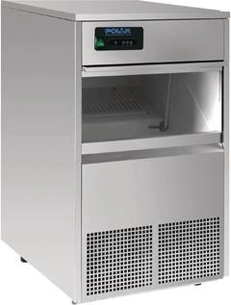 Polar G-serie GL192 IJsblokjesmachine - 50kg/u - Zwart - afbeelding 2 van 2