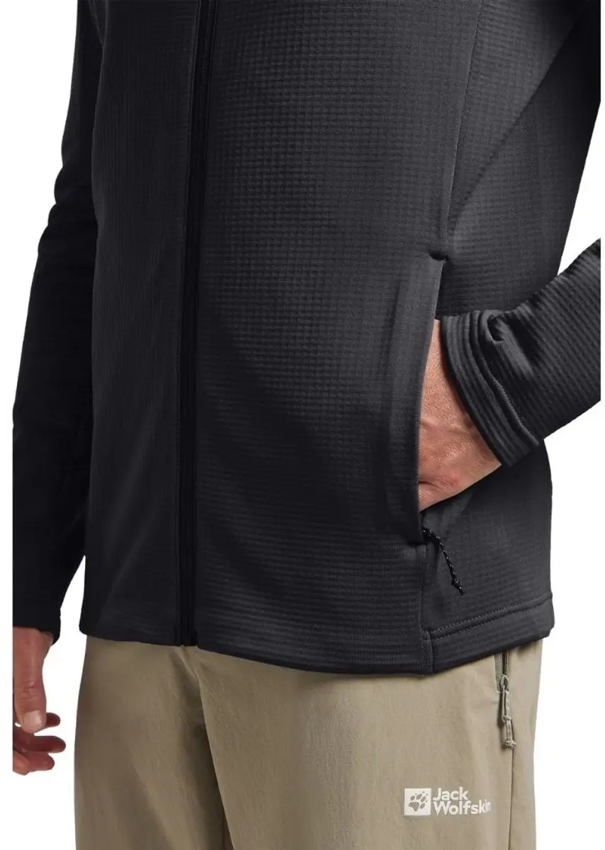 Jack Wolfskin Kolbenberg Fleece Jack Heren - Phantom - XXL - afbeelding 2 van 6
