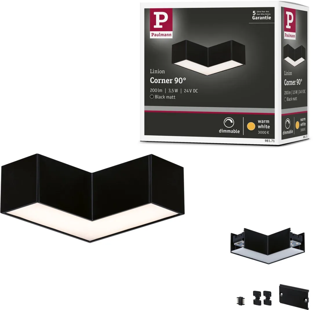 Paulmann Linion Lichtkanaal 90° 24V 3,5W