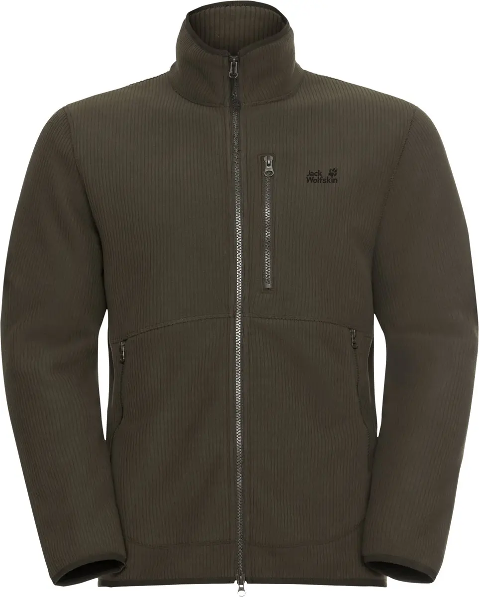 Jack Wolfskin LAKE RIDGE JKT M Heren Outdoorvest - obsidian moss