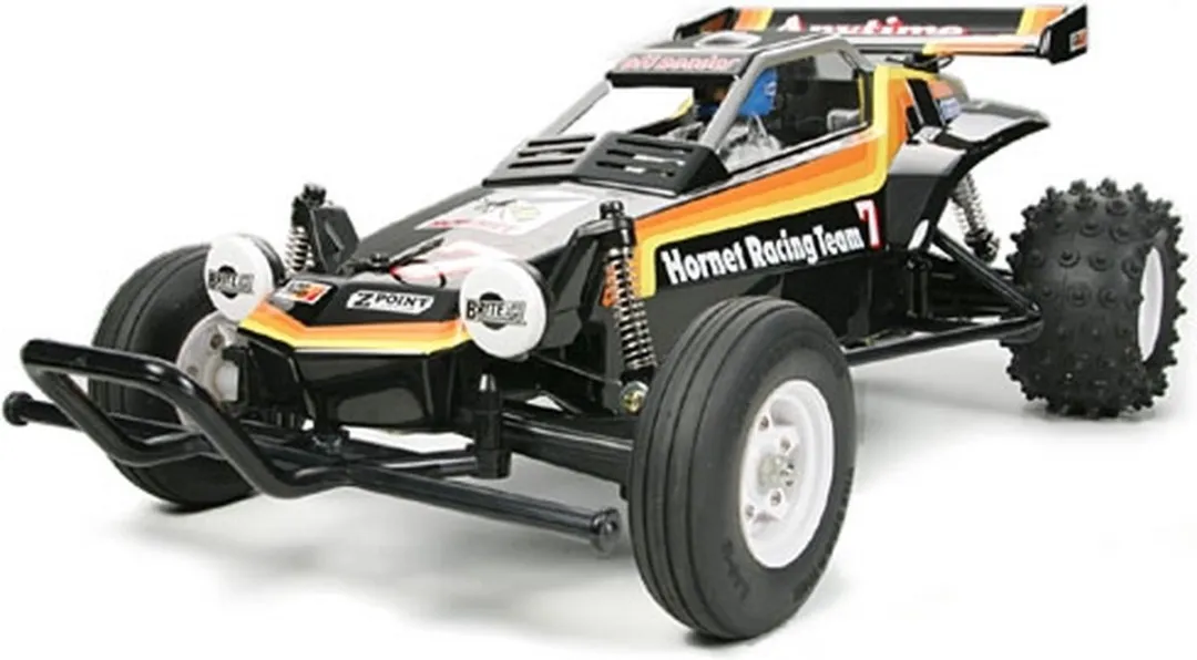 Tamiya The Hornet 2004 1/10 2WD Buggy Kit - Zwart