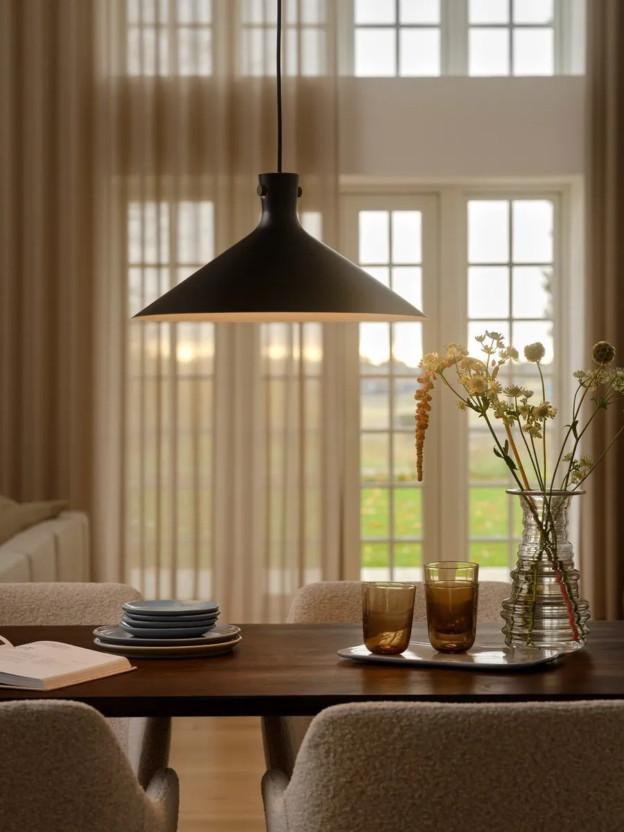 Nordlux Dorina Hanglamp - 40W - Ø45cm - Zwart