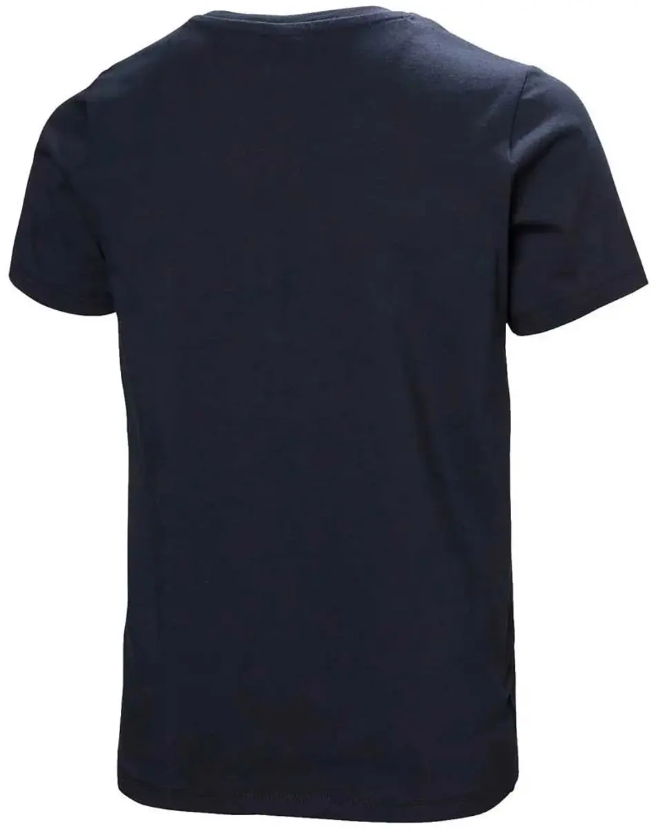 Helly Hansen Graphic Kinder T-shirt - 12 jaar - Navy - afbeelding 4 van 4