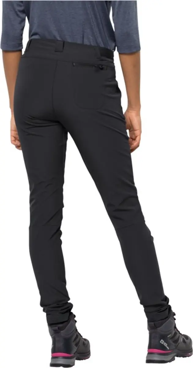 Jack Wolfskin Geigelstein Slim Pants Dames - Zwart - 38 - afbeelding 2 van 4