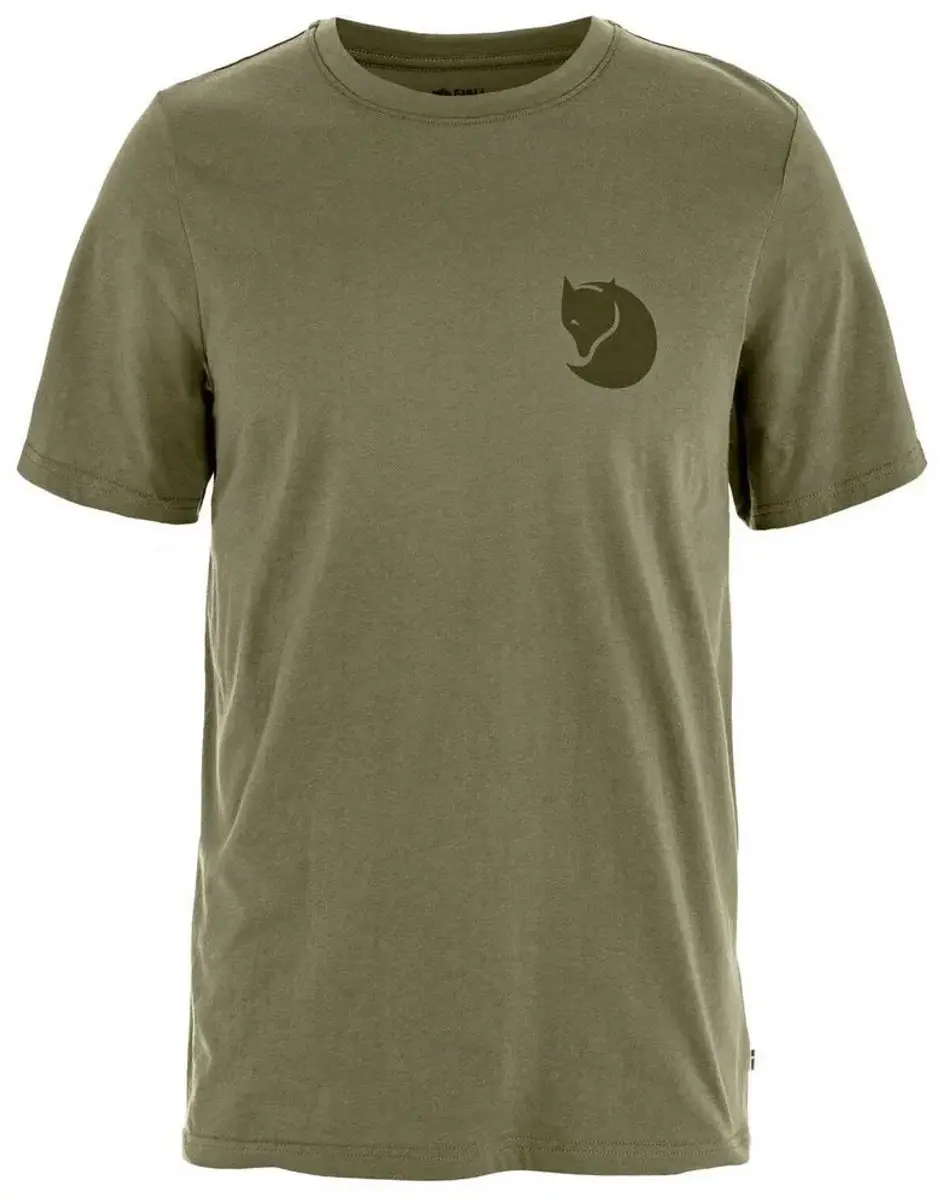 Fjällräven Walk With Nature T-shirt Met Korte Mouwen Groen M Man