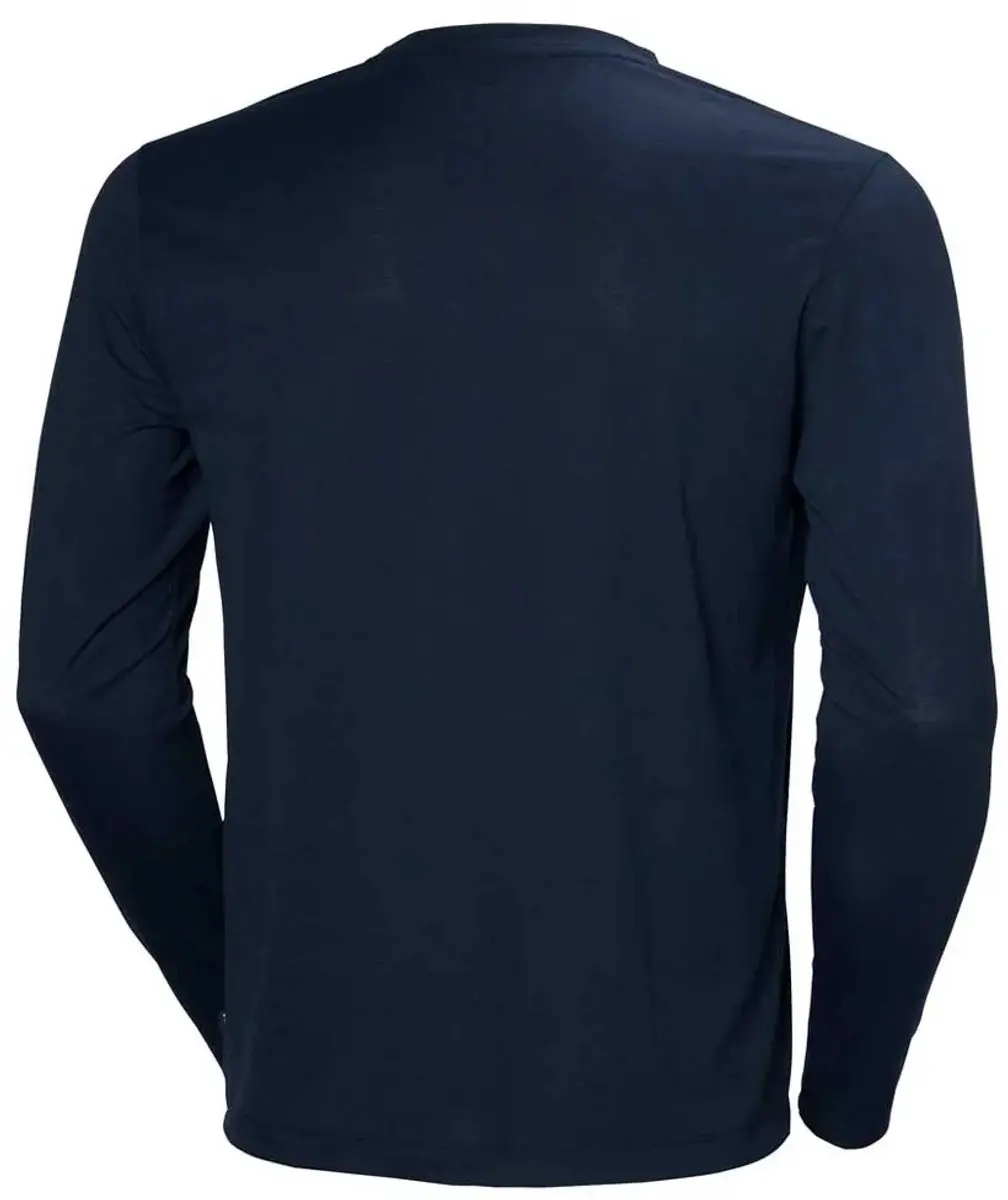 Helly Hansen Skog Graphic T-shirt Lange Mouwen - Navy - afbeelding 3 van 4
