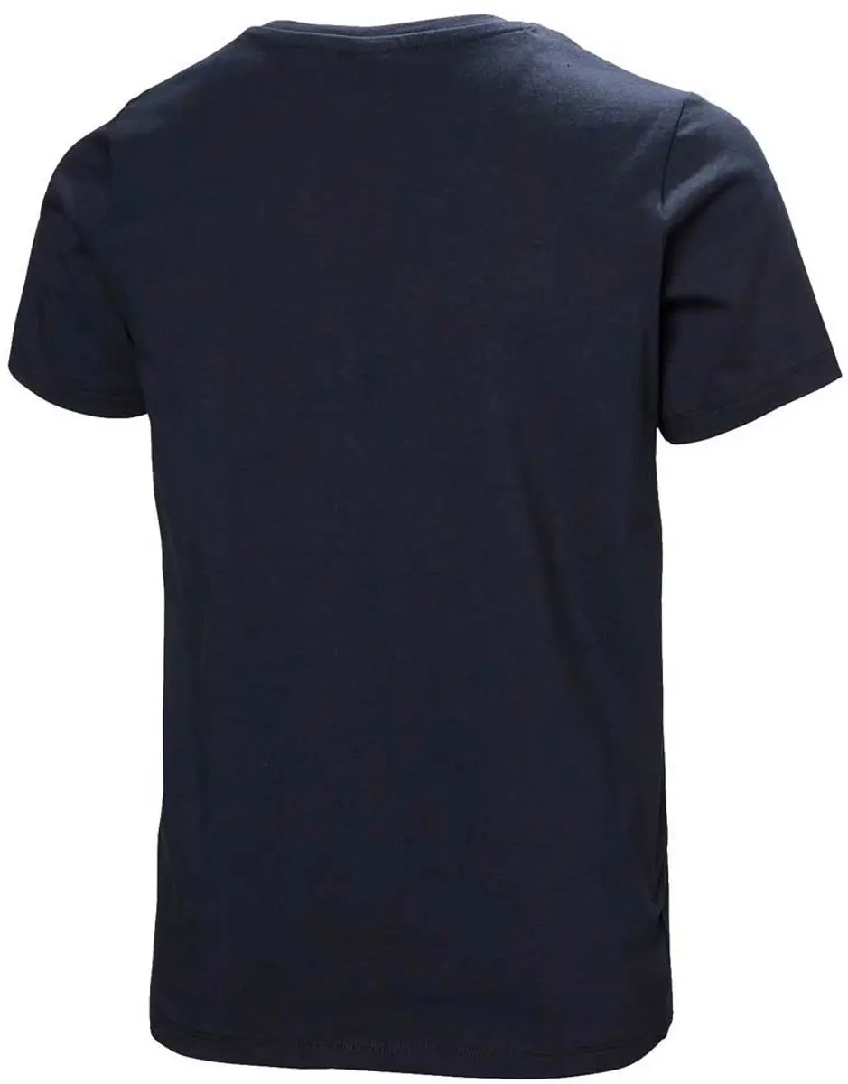 Helly Hansen Graphic Kinder T-shirt - Navy - 8 jaar - afbeelding 5 van 6