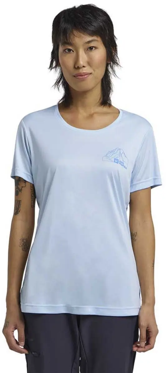Jack Wolfskin Peak Graphic T-shirt Dames