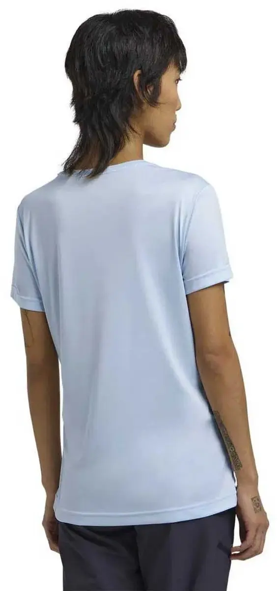 Jack Wolfskin Peak Graphic T-shirt Dames - Mtn Ice Blue - afbeelding 3 van 6