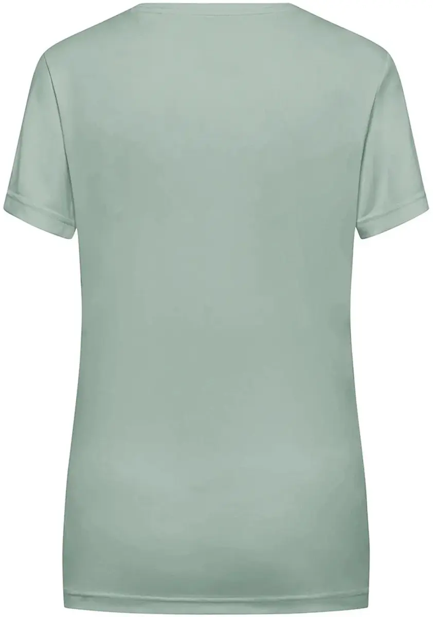 Jack Wolfskin Tech T-shirt Dames - Green Zinnia - XL - afbeelding 5 van 6