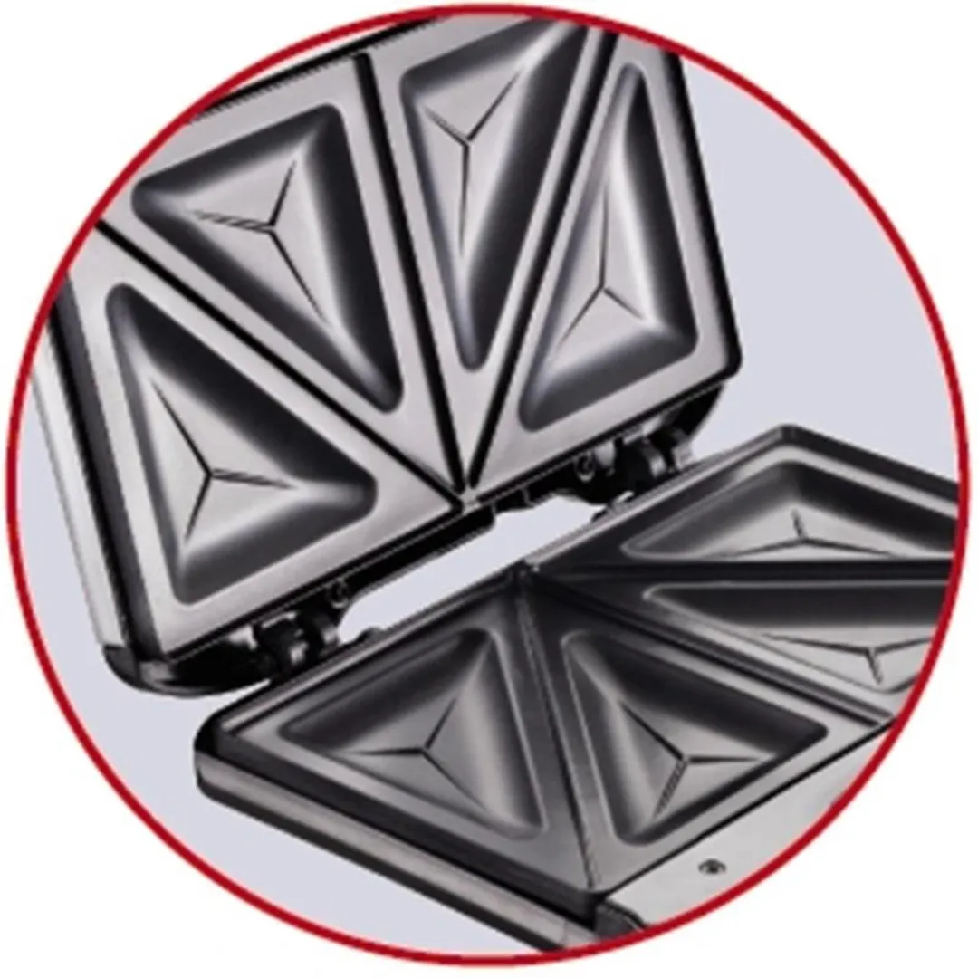 Tefal Ultracompact SM1552 Tosti-apparaat 700W - 4 Platen