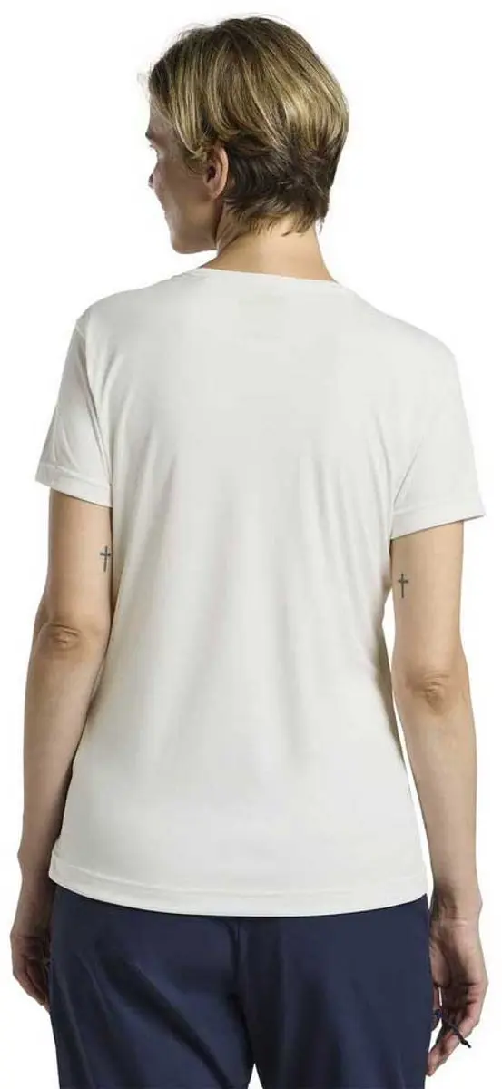 Jack Wolfskin Peak Graphic T-Shirt Dames - Wit - M - afbeelding 2 van 6