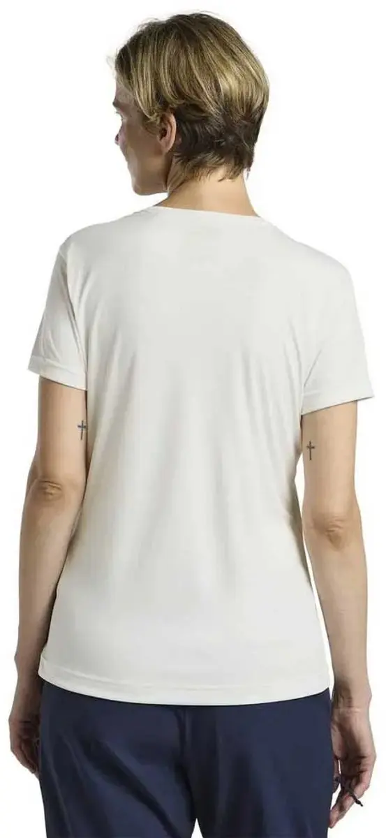 Jack Wolfskin Peak Graphic T-Shirt Dames - Wit - M - afbeelding 3 van 6